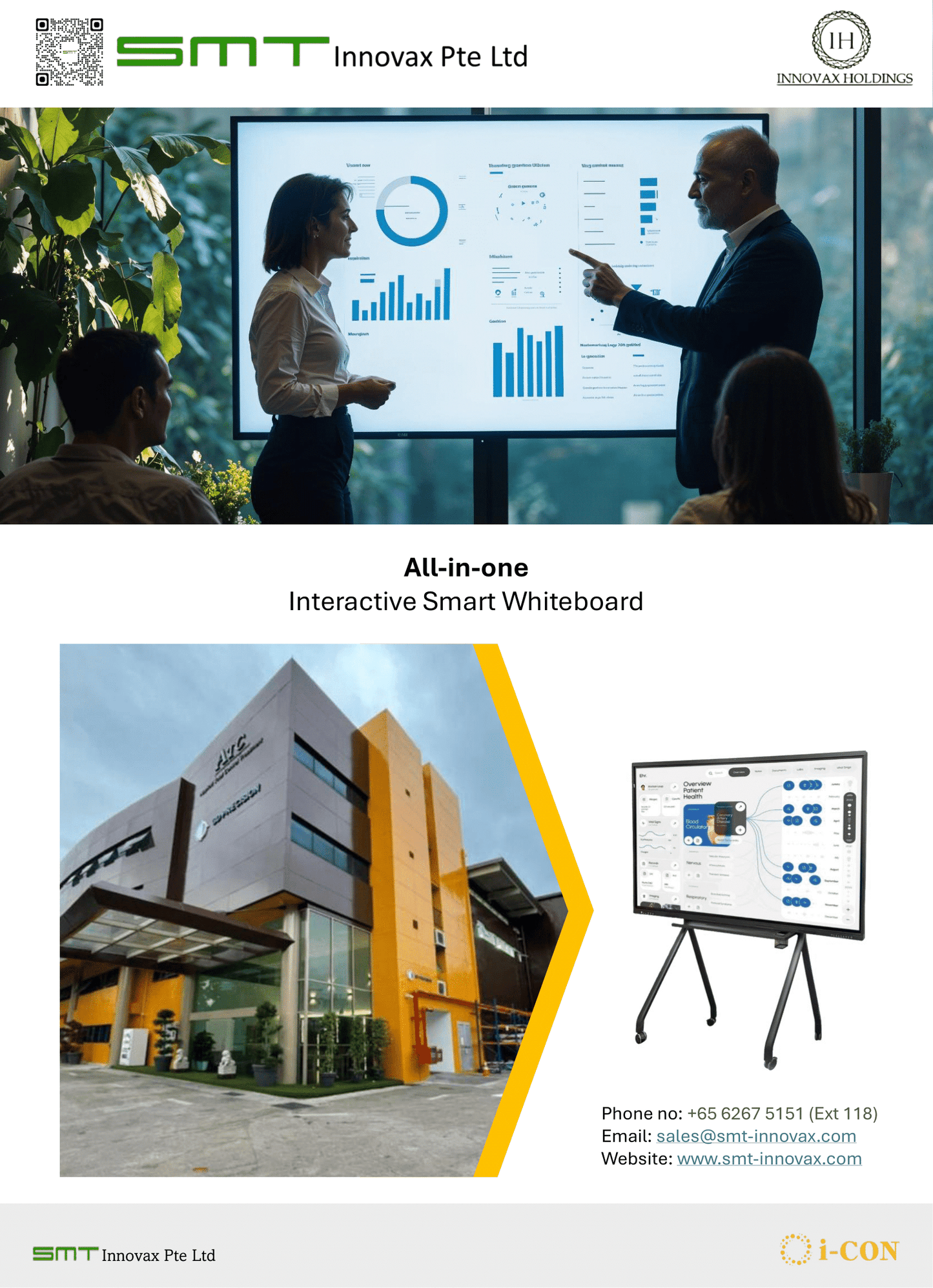 Interactive Smart TV / Whiteboard